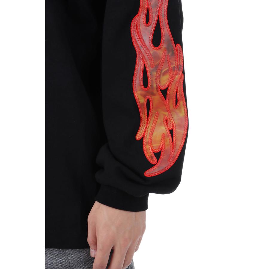 【P2倍 / SALE】1/F FLUCTUATION LENTICULAR L/S T-SHIRT - BLACK (25AW46CS409) doublet(ダブレット) |  | 06