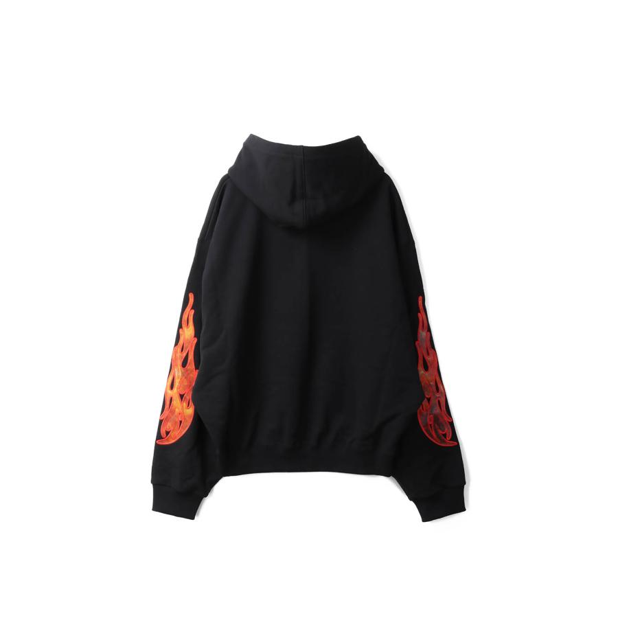 【P2倍 / SALE】1/F FLUCTUATION LENTICULAR HOODIE - BLACK (25AW45CS408) doublet(ダブレット) |  | 01