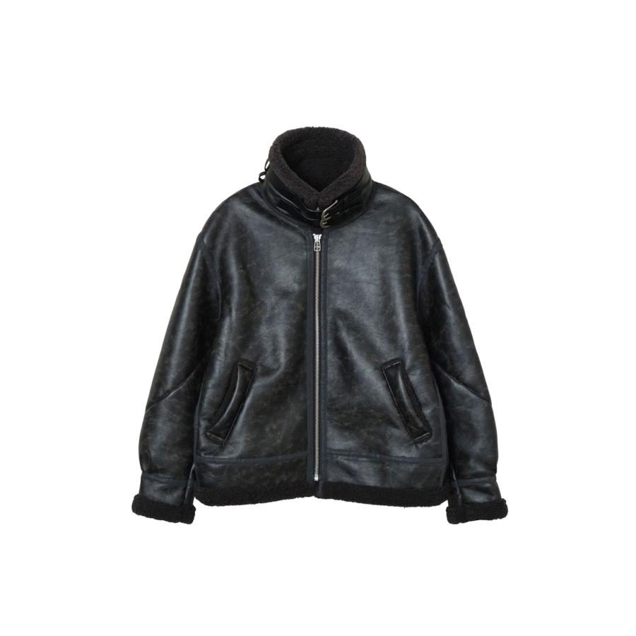 【P5倍 / SALE】Soft Shield Type B-3 jacket / Black (25FW-MS11-035) MAGIC STICK(マジックスティック) | MAGIC STICK