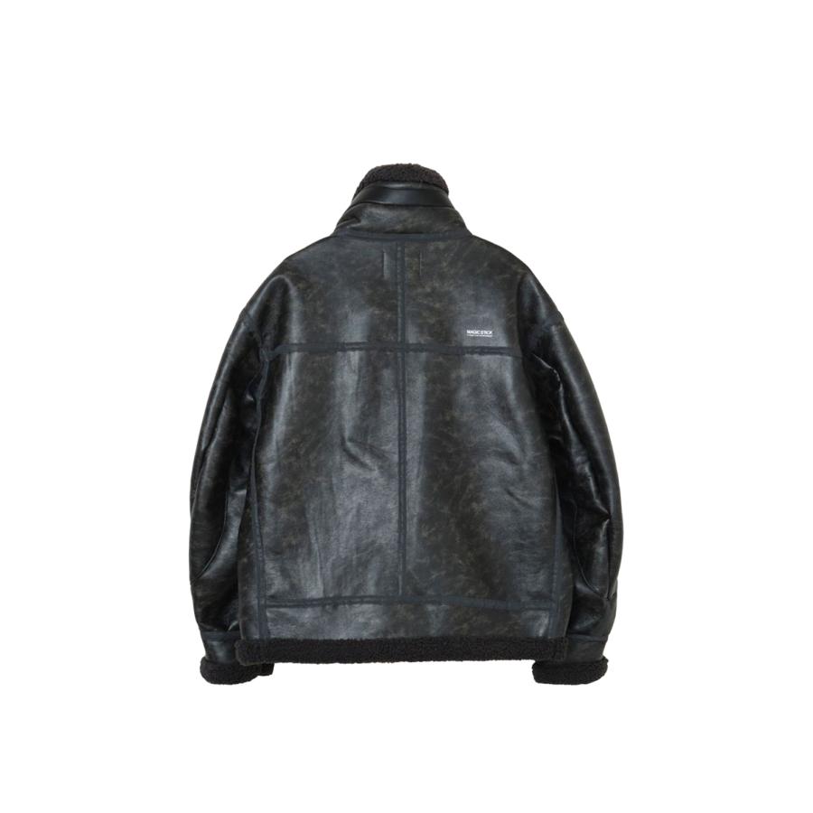 【P5倍 / SALE】Soft Shield Type B-3 jacket / Black (25FW-MS11-035) MAGIC STICK(マジックスティック) | MAGIC STICK | 01