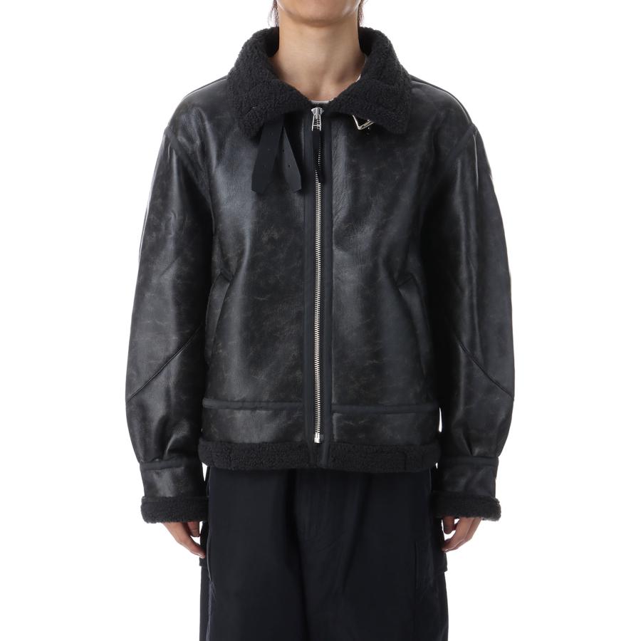 【P5倍 / SALE】Soft Shield Type B-3 jacket / Black (25FW-MS11-035) MAGIC STICK(マジックスティック) | MAGIC STICK | 08