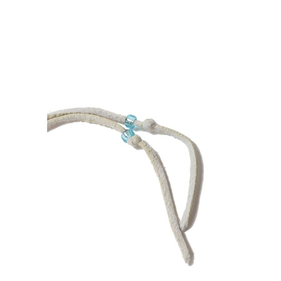 【P5倍】Glass Beaded Necklace - AQUA (G15AC216) KAMIYA(カミヤ) |  | 02