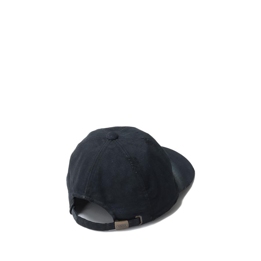 【P5倍】CA4LA x KAMIYA KMY Distressed Cap - BLACK (G15CA101) KAMIYA(カミヤ) |  | 02