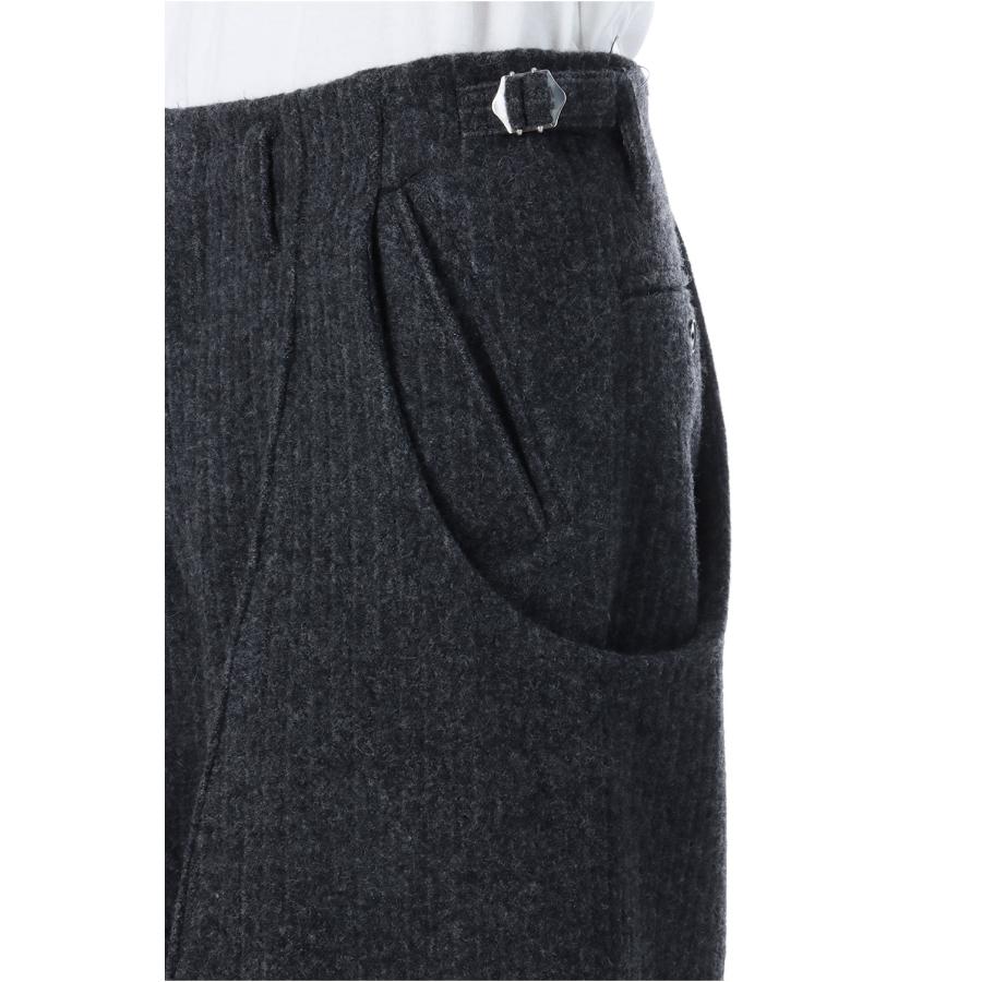 S CURVED UTILITY CAPRI TROUSERS - CHARCOAL (NF252P02) NVRFRGT(ネヴァーフォーゲット) |  | 06