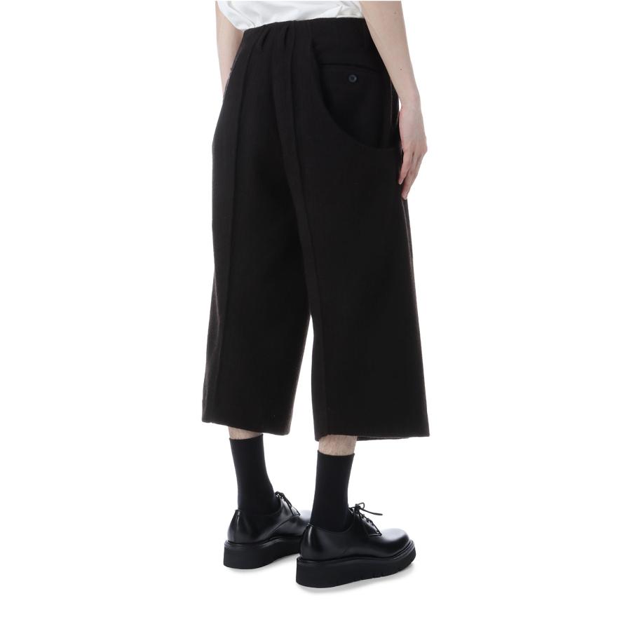 【SALE】S CURVED UTILITY CAPRI TROUSERS - BROWN (NF252P02) NVRFRGT(ネヴァーフォーゲット) |  | 04