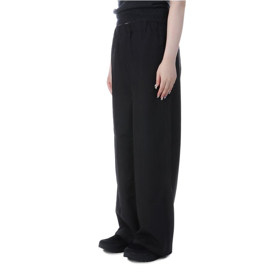 【SALE】Pintuck Wide Pants - BLACK (62520730) anuke(アンヌーク) |  | 01