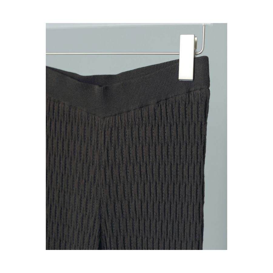 【SALE】Knit Flare Leggings - CHARCOAL GRAY (62520727) anuke(アンヌーク) |  | 05