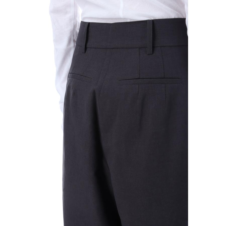 Heather Stretch Pants - CHARCOAL GRAY (62520706) anuke(アンヌーク) |  | 03