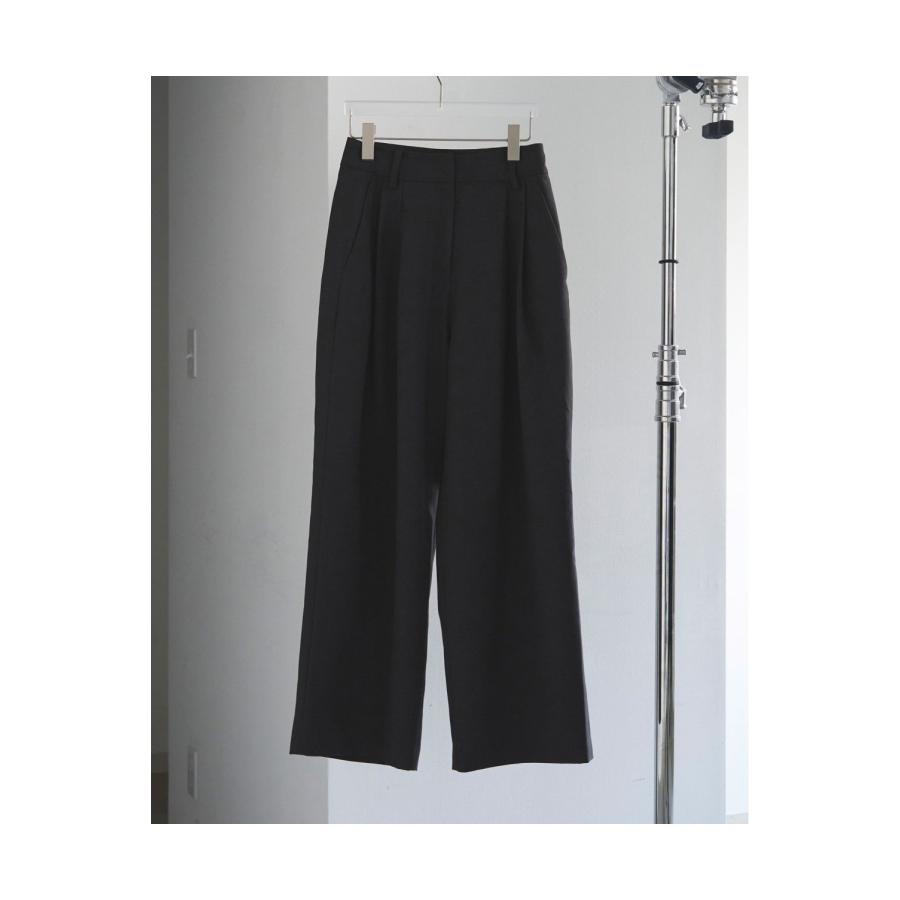 Heather Stretch Pants - CHARCOAL GRAY (62520706) anuke(アンヌーク) |  | 07