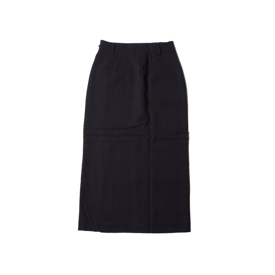 【SALE】Heather Stretch Middleskirt - CHARCOAL GRAY (62520801) anuke(アンヌーク) |  | 06