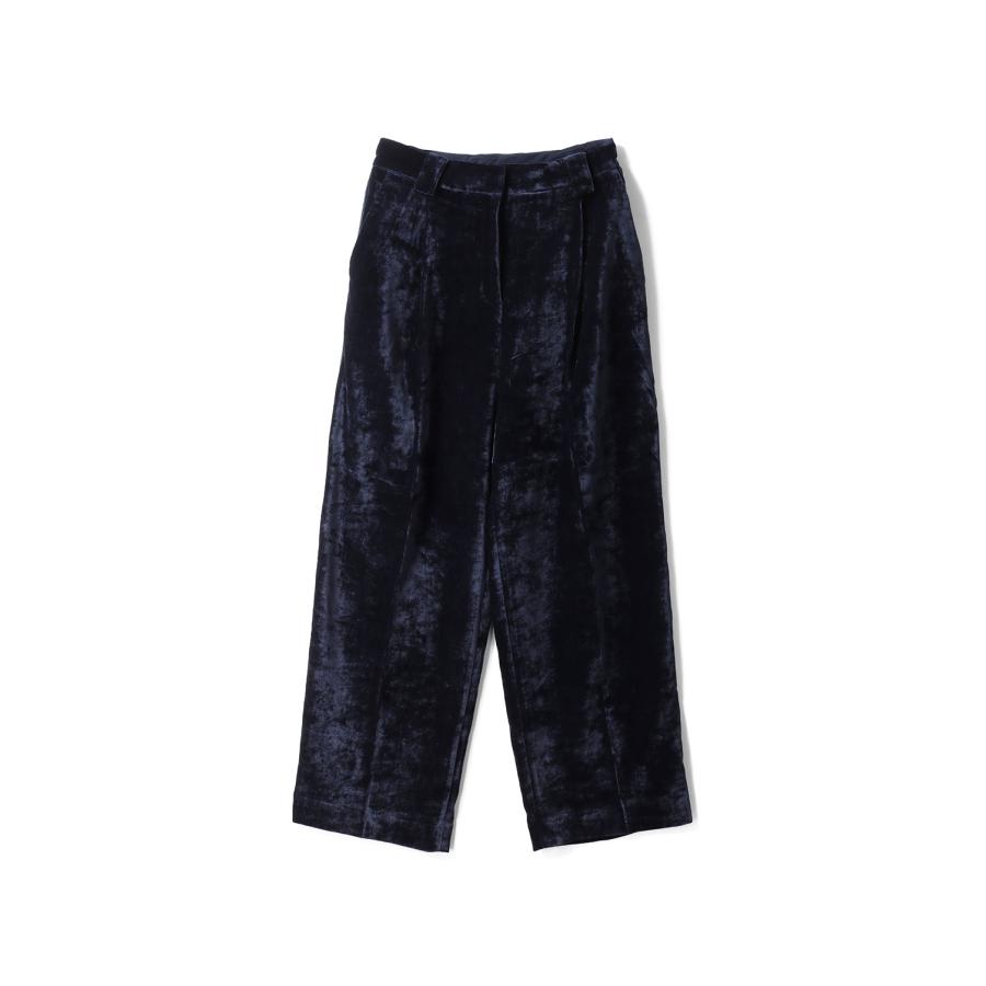 Velvet Wide Pants - NAVY (62520712) anuke(アンヌーク) | 