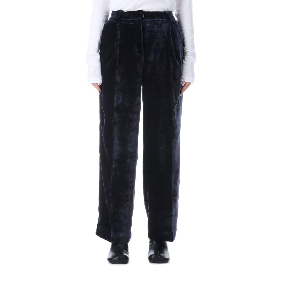 Velvet Wide Pants - NAVY (62520712) anuke(アンヌーク) |  | 01