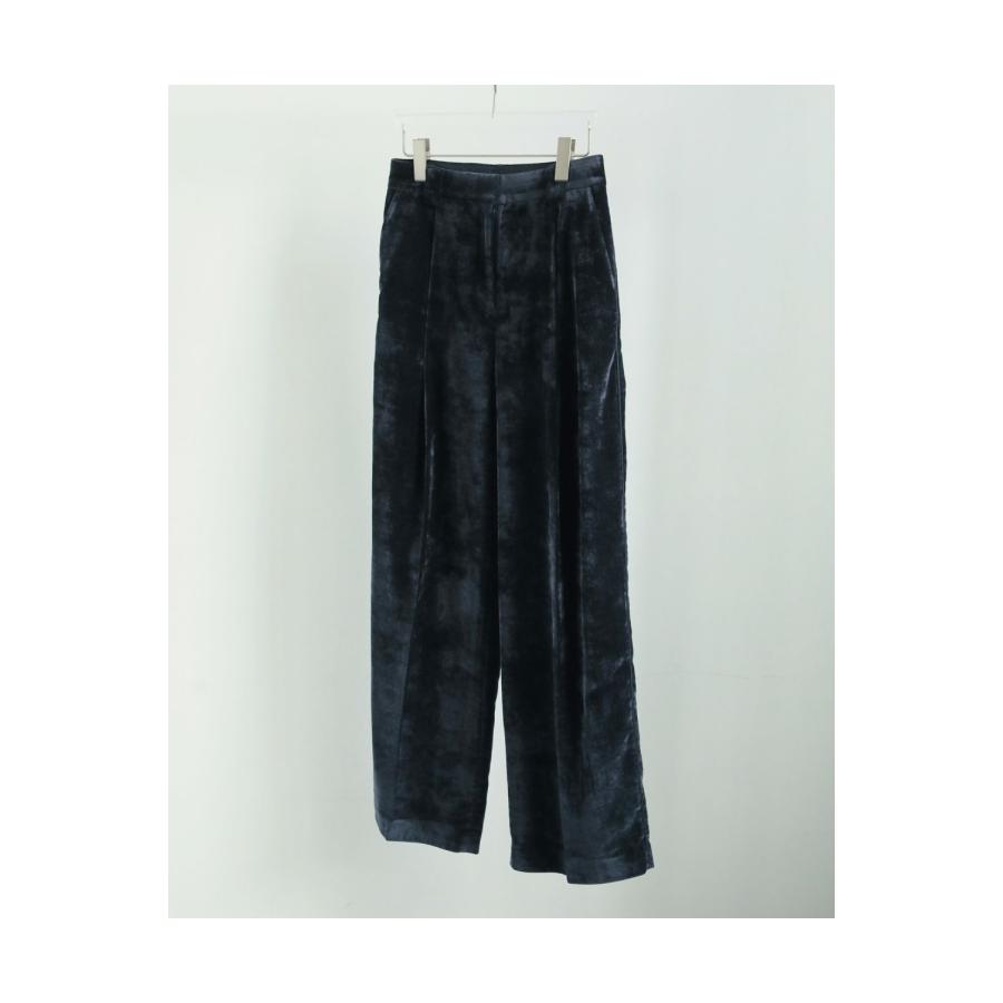 Velvet Wide Pants - NAVY (62520712) anuke(アンヌーク) |  | 06