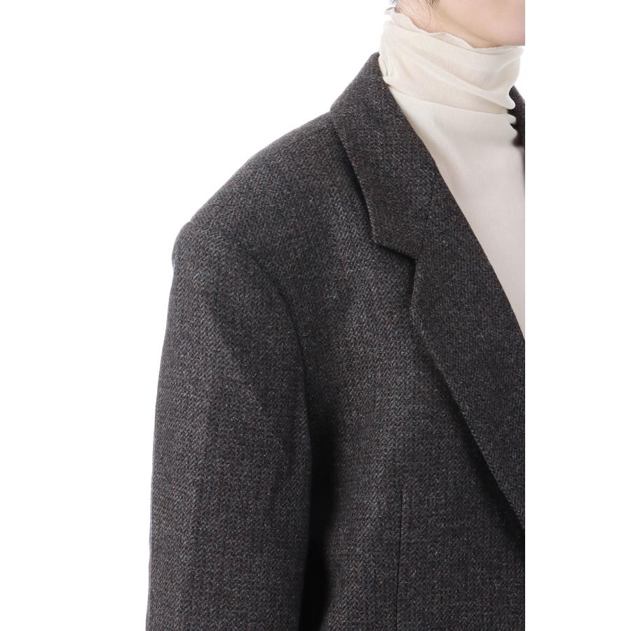 Herringbone Wool Jacket - BROWN (62520107) anuke(アンヌーク) |  | 04