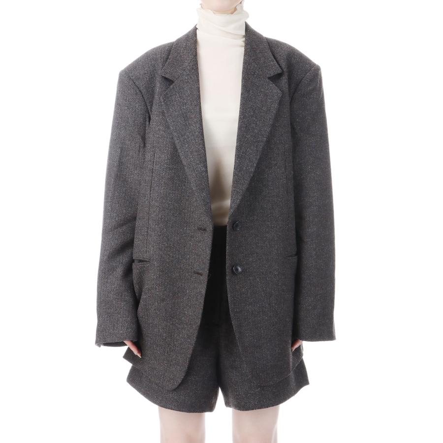 Herringbone Wool Jacket - BROWN (62520107) anuke(アンヌーク) |  | 05