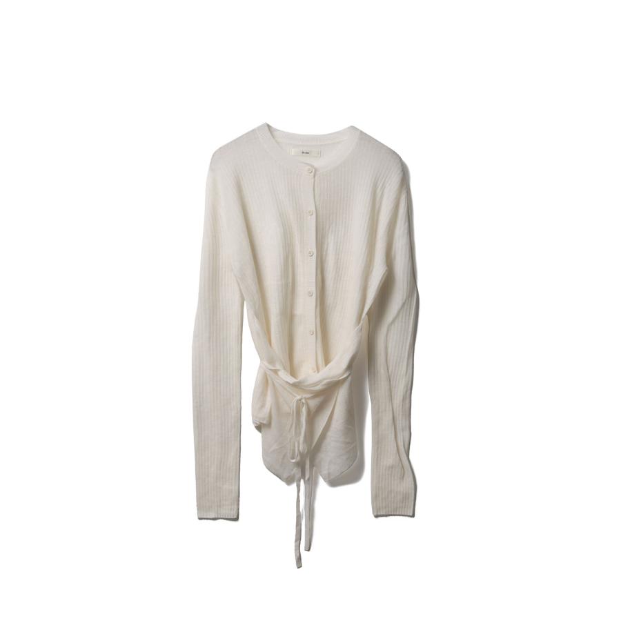 Wool Cachecoeur Cardigan - IVORY (62520502) anuke(アンヌーク) | 