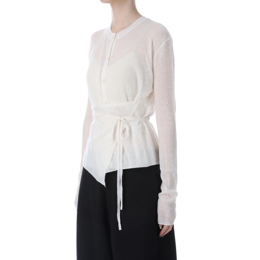 Wool Cachecoeur Cardigan - IVORY (62520502) anuke(アンヌーク) |  | 04