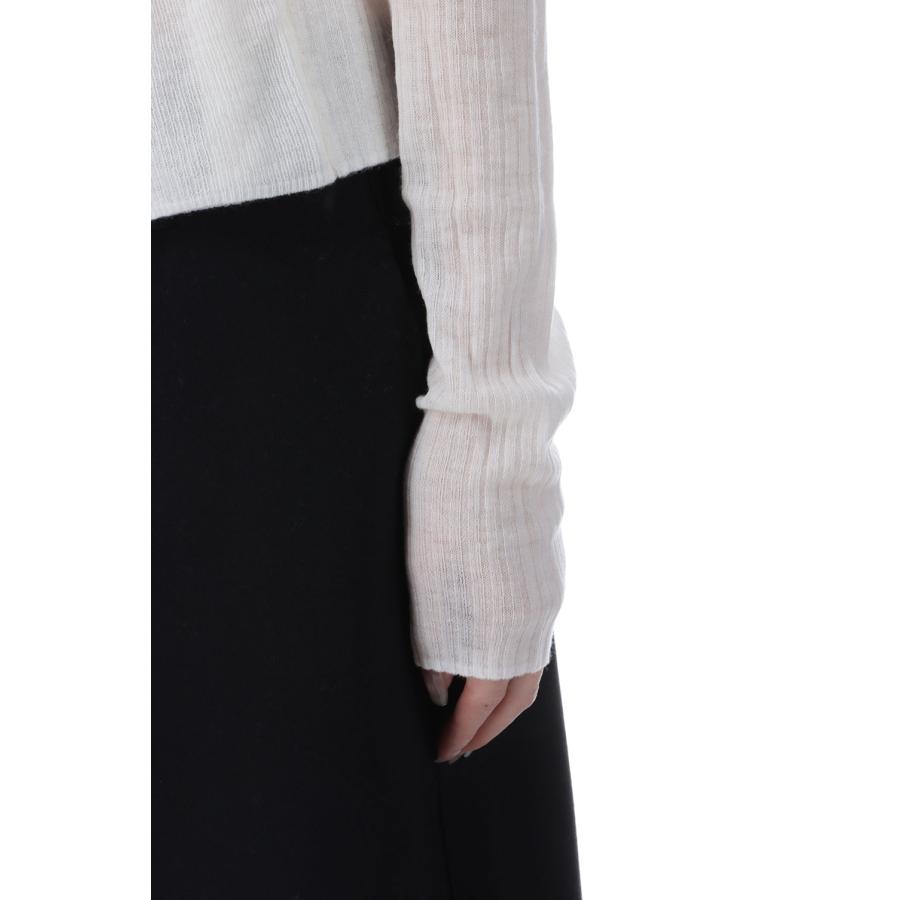 【SALE】Wool Cachecoeur Cardigan - IVORY (62520502) anuke(アンヌーク) |  | 04