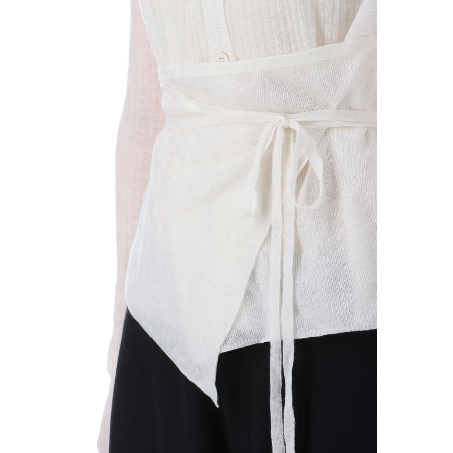 【SALE】Wool Cachecoeur Cardigan - IVORY (62520502) anuke(アンヌーク) |  | 05