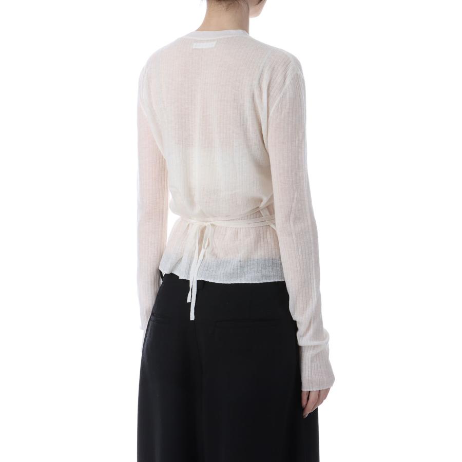 【SALE】Wool Cachecoeur Cardigan - IVORY (62520502) anuke(アンヌーク) |  | 07