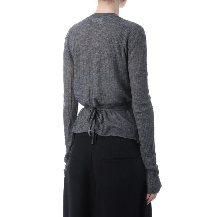 Wool Cachecoeur Cardigan - CHARCOAL GRAY (62520502) anuke(アンヌーク) |  | 10