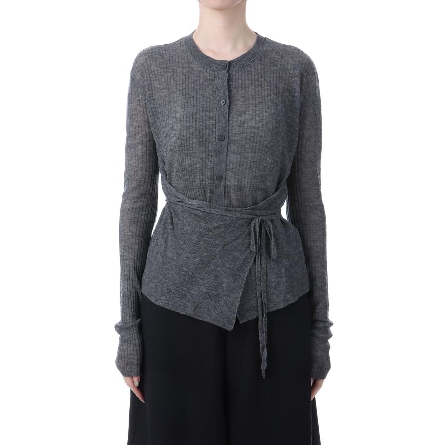 Wool Cachecoeur Cardigan - CHARCOAL GRAY (62520502) anuke(アンヌーク) |  | 03