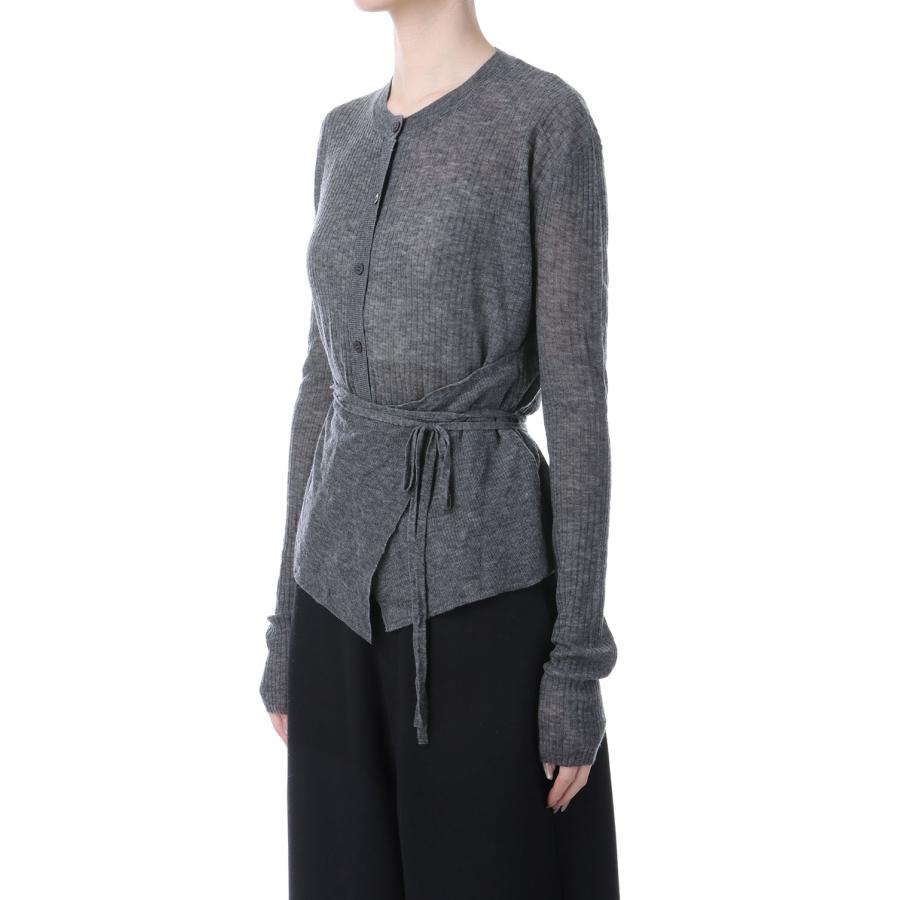 Wool Cachecoeur Cardigan - CHARCOAL GRAY (62520502) anuke(アンヌーク) |  | 04