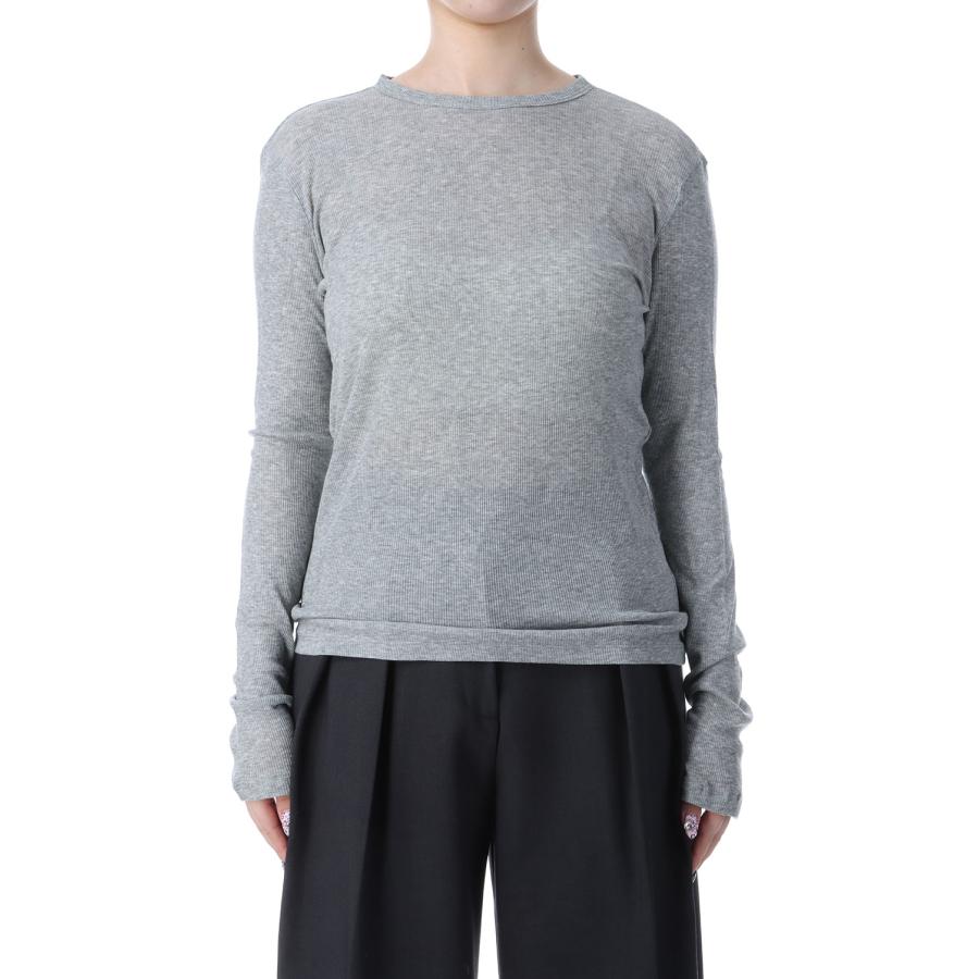 Layered Sheer Long T-shirts - NAVY (62520617) anuke(アンヌーク) |  | 05