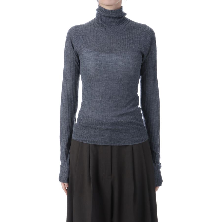 Soft Rib Turtle - CHARCOAL GRAY (62520536) anuke(アンヌーク) |  | 01