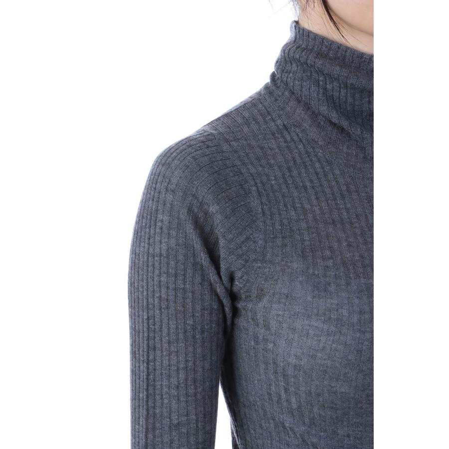 Soft Rib Turtle - CHARCOAL GRAY (62520536) anuke(アンヌーク) |  | 04