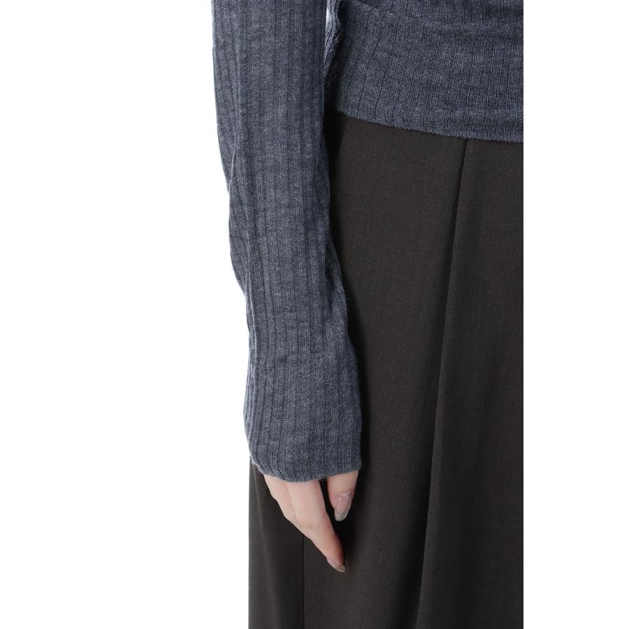 Soft Rib Turtle - CHARCOAL GRAY (62520536) anuke(アンヌーク) |  | 04