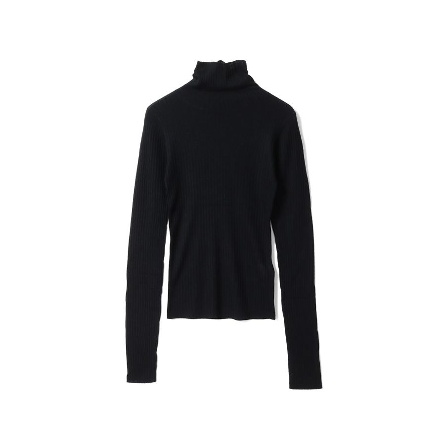 Soft Rib Turtle - BLACK (62520536) anuke(アンヌーク) | 