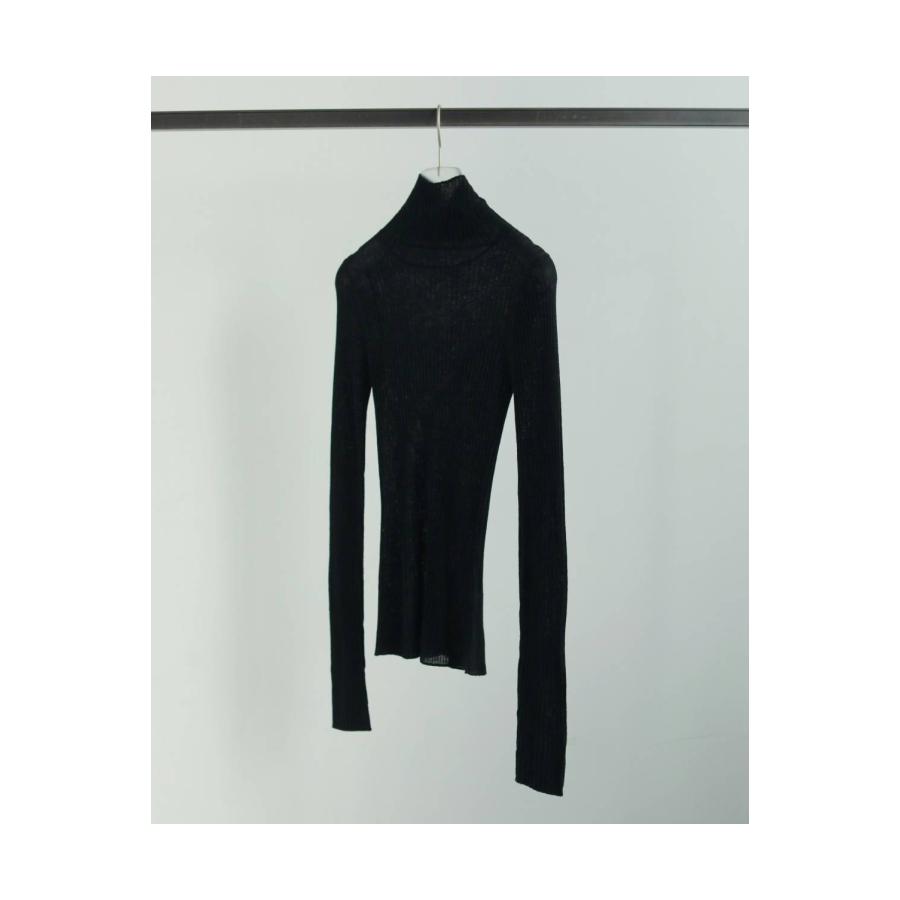 Soft Rib Turtle - BLACK (62520536) anuke(アンヌーク) |  | 07