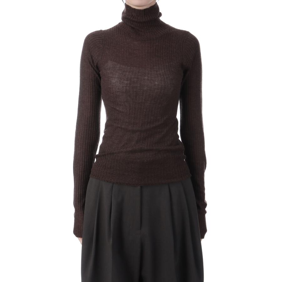 Soft Rib Turtle - BROWN (62520536) anuke(アンヌーク) | 