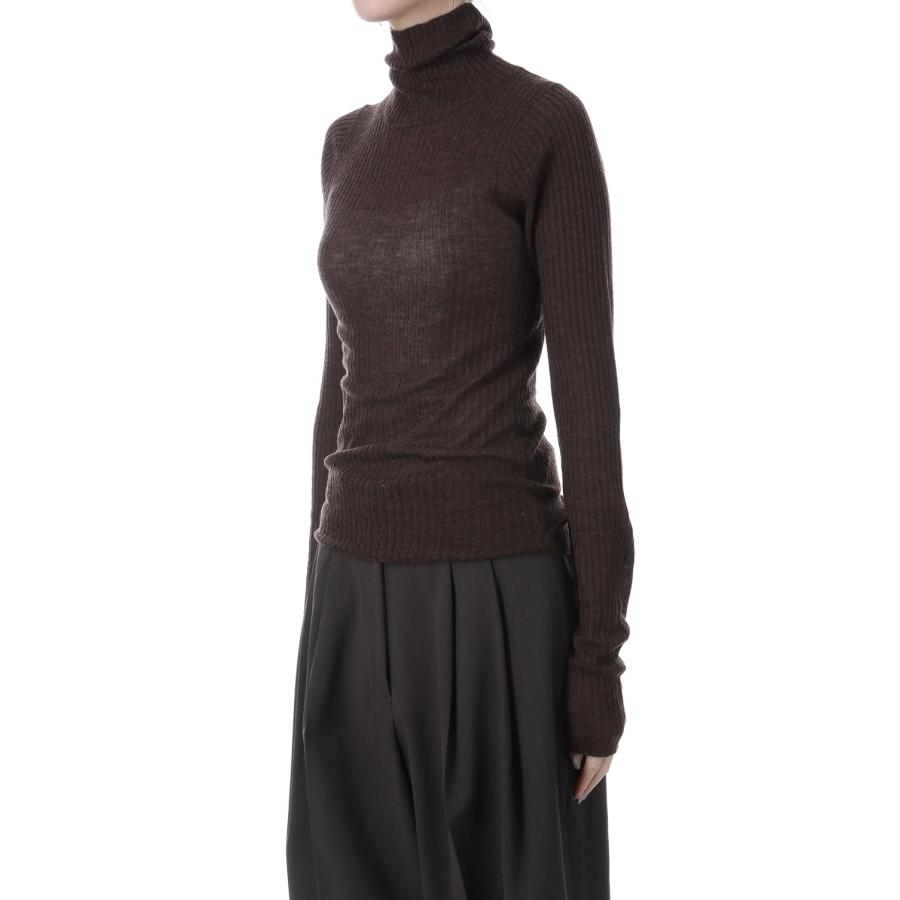 Soft Rib Turtle - BROWN (62520536) anuke(アンヌーク) |  | 01