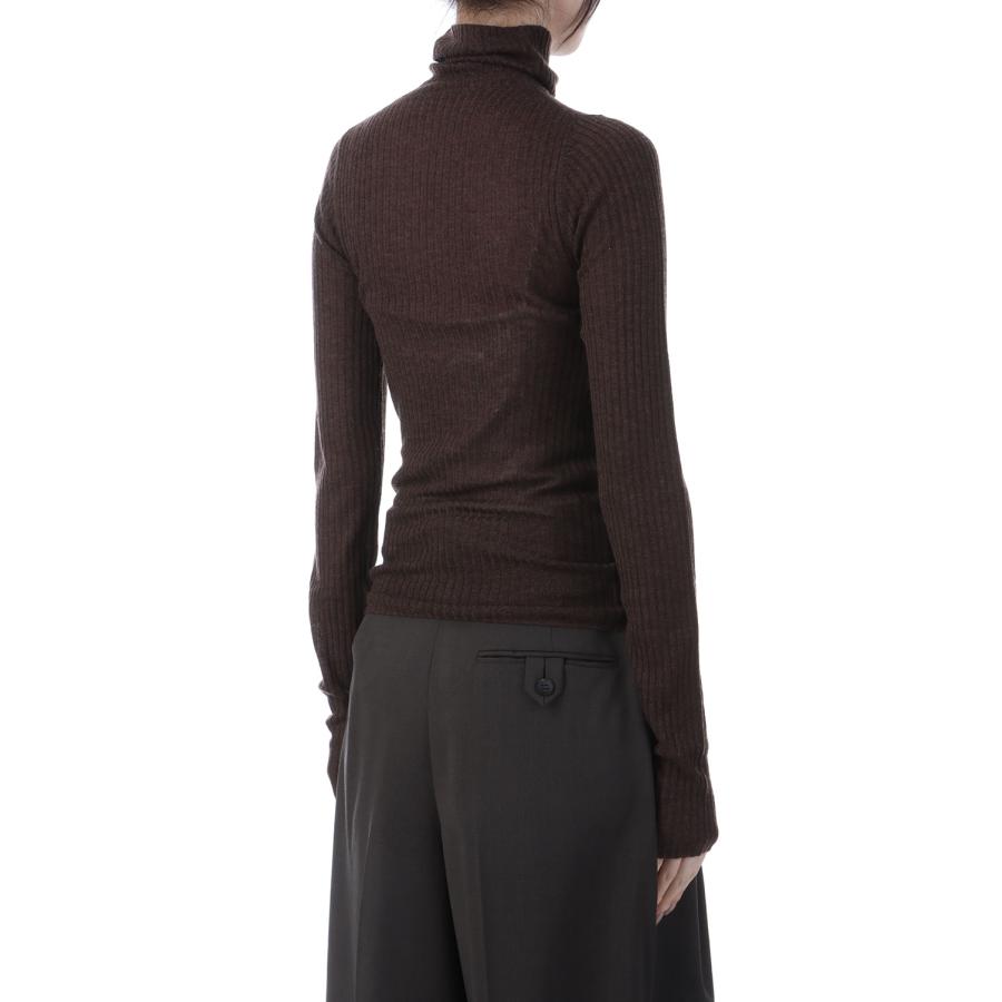 Soft Rib Turtle - BROWN (62520536) anuke(アンヌーク) |  | 02