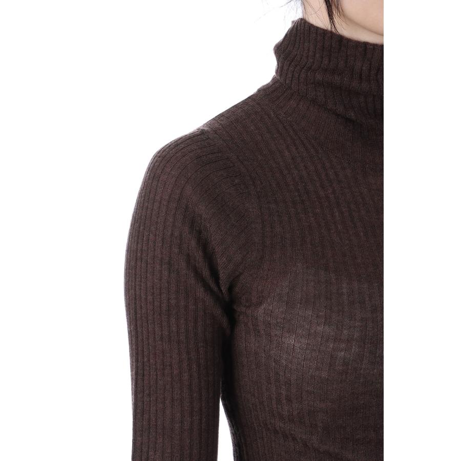Soft Rib Turtle - BROWN (62520536) anuke(アンヌーク) |  | 03