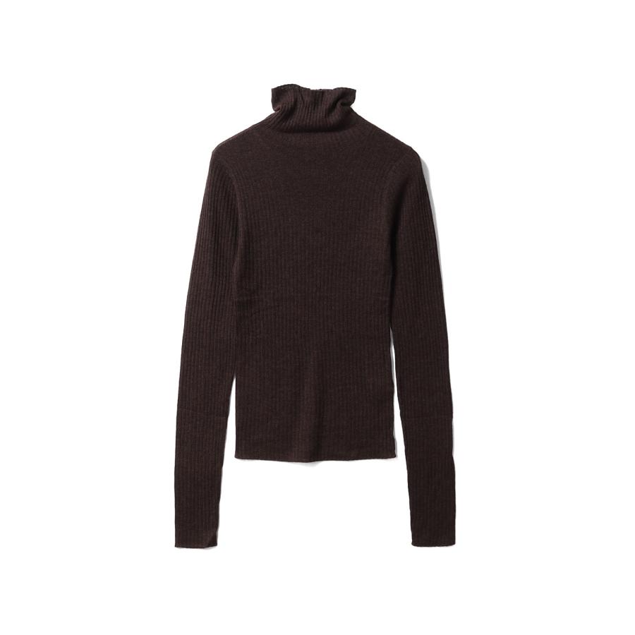 Soft Rib Turtle - BROWN (62520536) anuke(アンヌーク) |  | 06