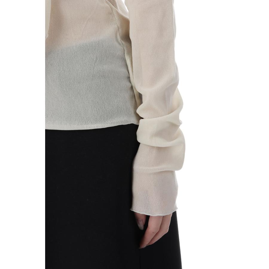 Velour Tie Tops - IVORY (62520601) anuke(アンヌーク) |  | 06
