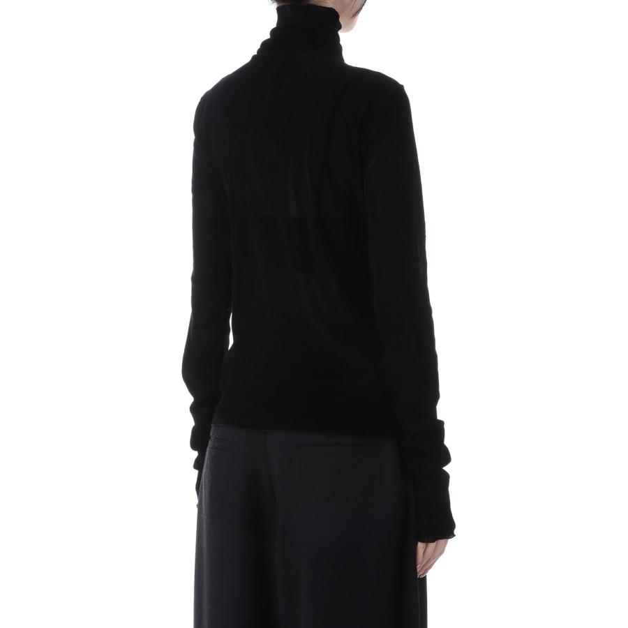 Velour Tie Tops - BLACK (62520601) anuke(アンヌーク) |  | 03