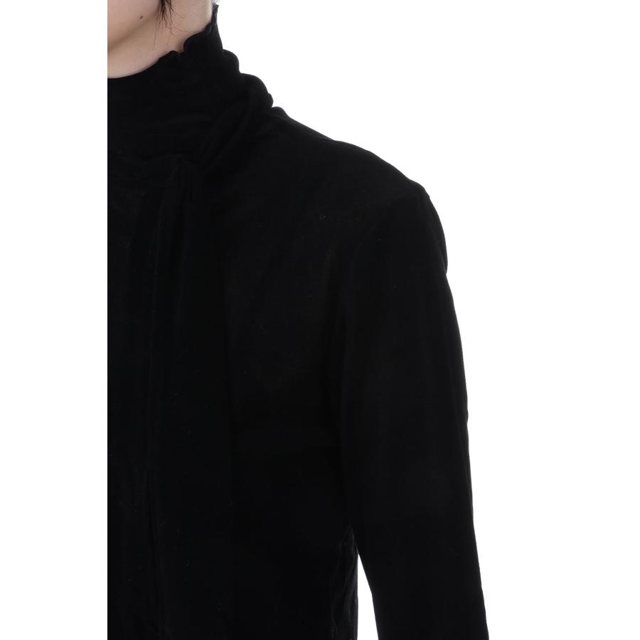 Velour Tie Tops - BLACK (62520601) anuke(アンヌーク) |  | 04
