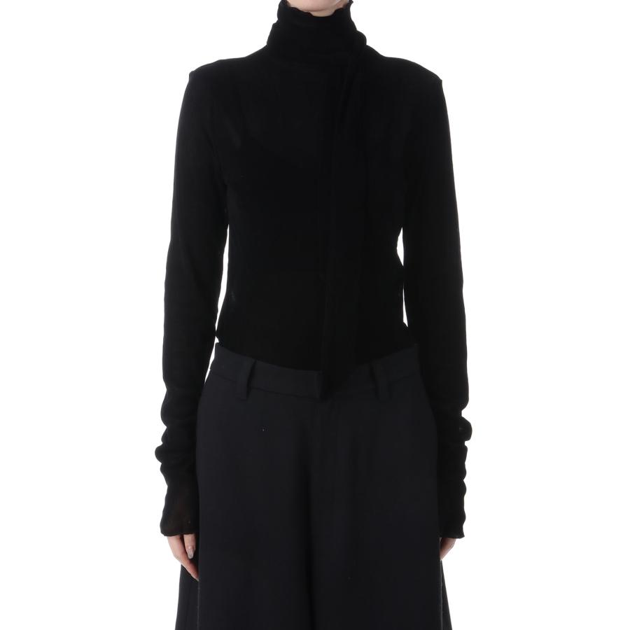 Velour Tie Tops - BLACK (62520601) anuke(アンヌーク) |  | 06