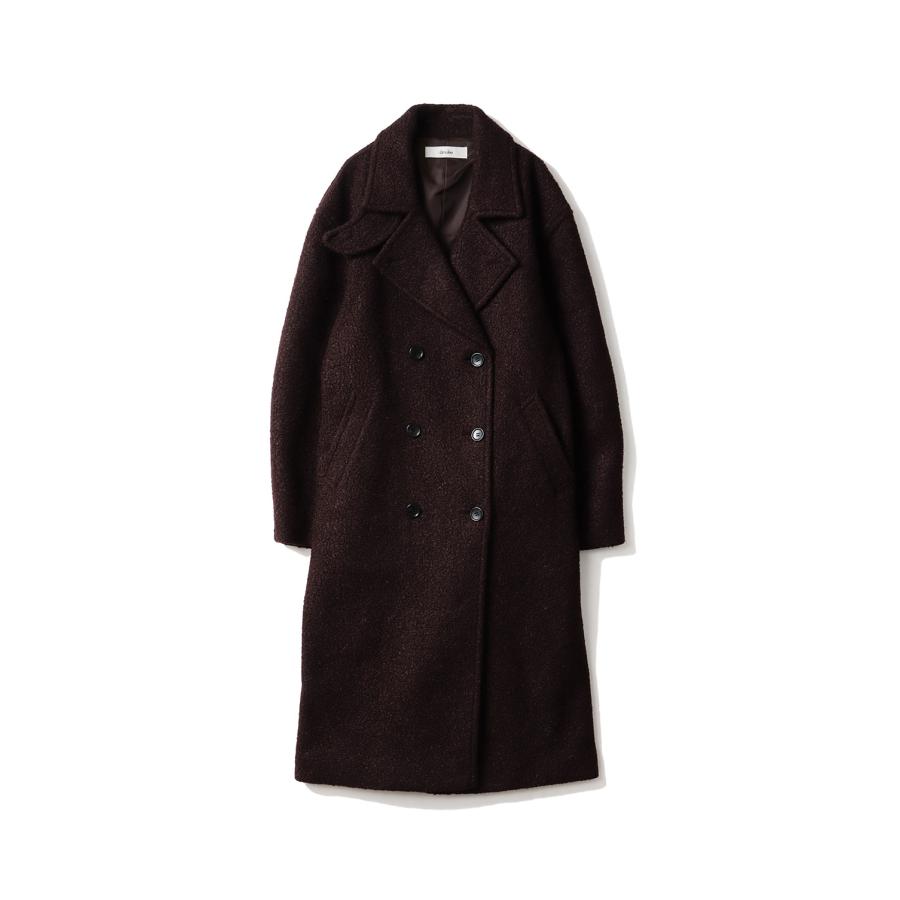 Double Tweed Coat - BROWN (62520005) anuke(アンヌーク) | 
