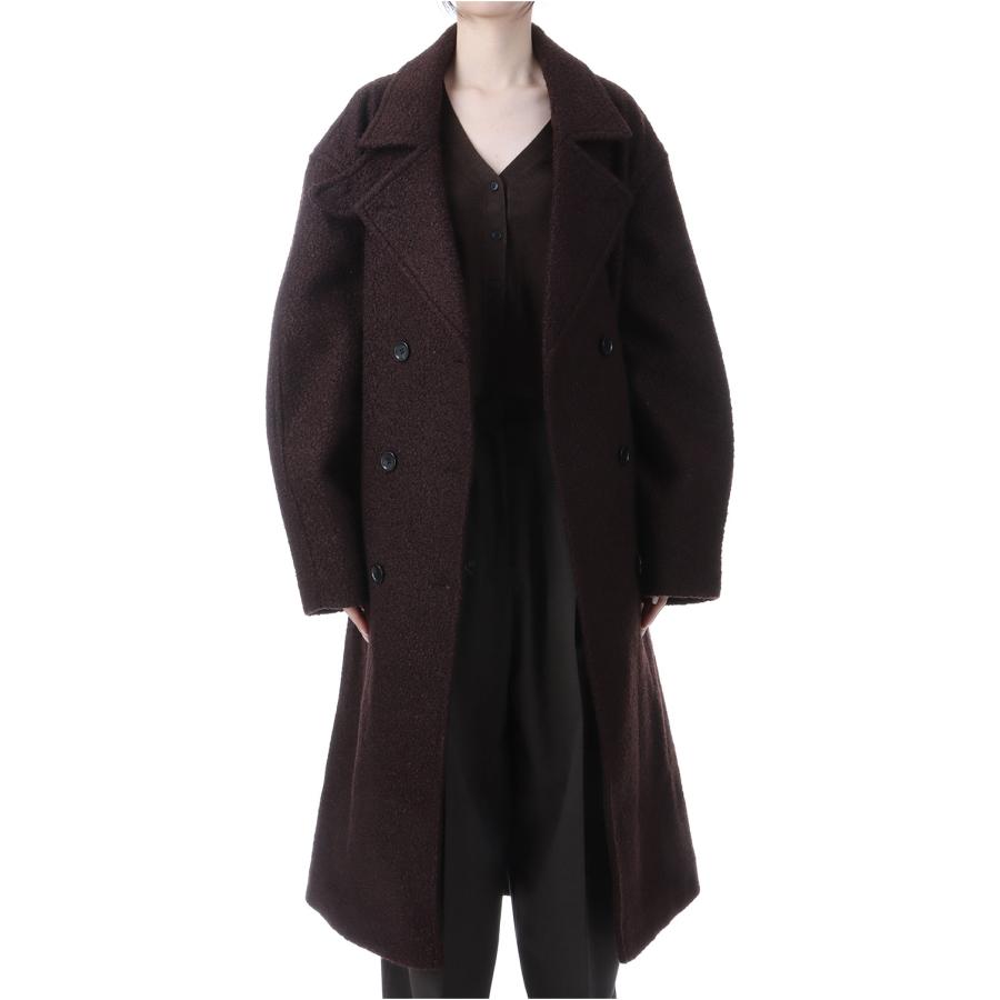 Double Tweed Coat - BROWN (62520005) anuke(アンヌーク) |  | 01