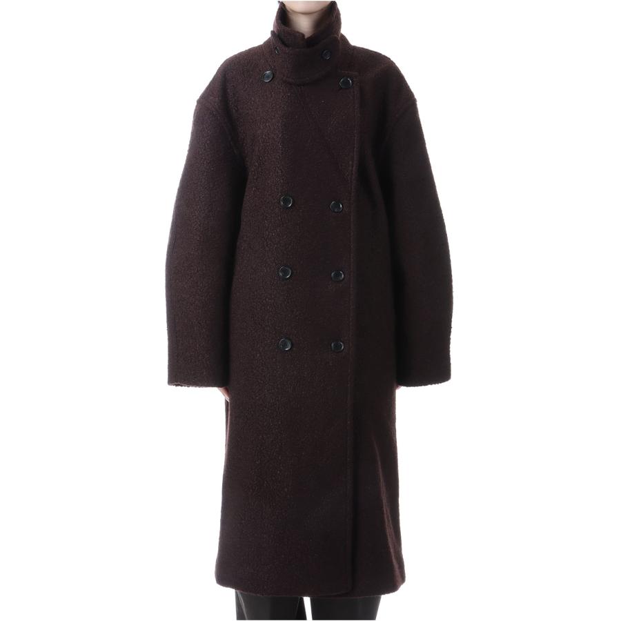 Double Tweed Coat - BROWN (62520005) anuke(アンヌーク) |  | 02