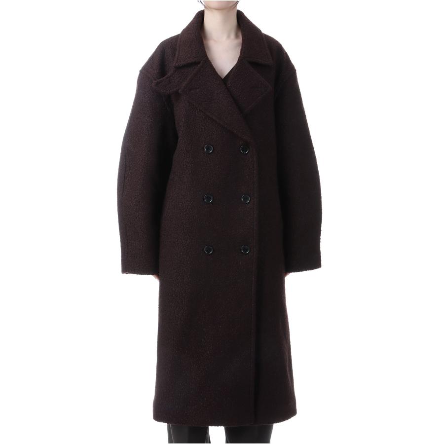 Double Tweed Coat - BROWN (62520005) anuke(アンヌーク) |  | 03