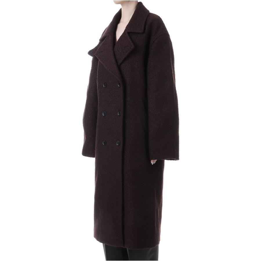 Double Tweed Coat - BROWN (62520005) anuke(アンヌーク) |  | 04