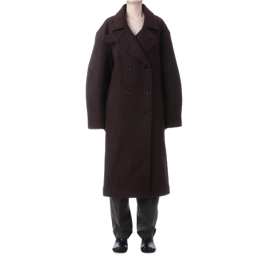 Double Tweed Coat - BROWN (62520005) anuke(アンヌーク) |  | 08