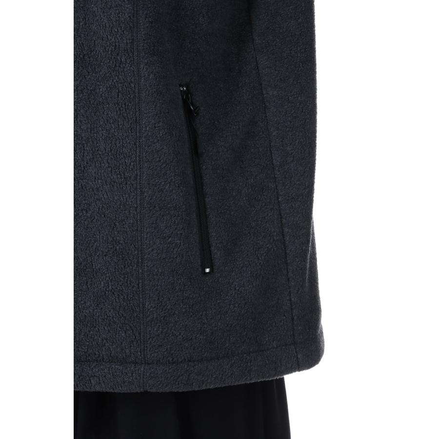 Fleece Zip Vest - CHARCOAL GRAY (62520113) anuke(アンヌーク) |  | 05