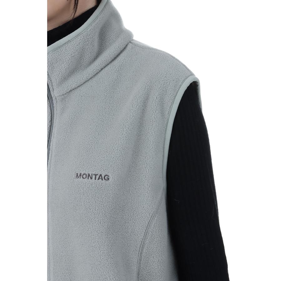 Fleece Zip Vest - ICE BLUE (62520113) anuke(アンヌーク) |  | 03